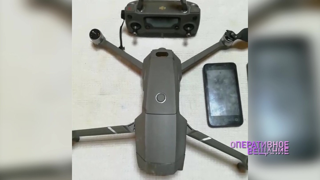 Неизвестный пытался передать осужденным телефоны с помощью квадрокоптера