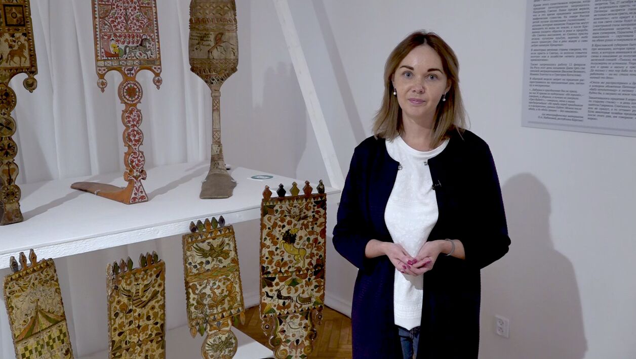 «История вещей». Прялки северодвинские