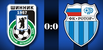 «Шинник» сыграл вничью с «Ротором»