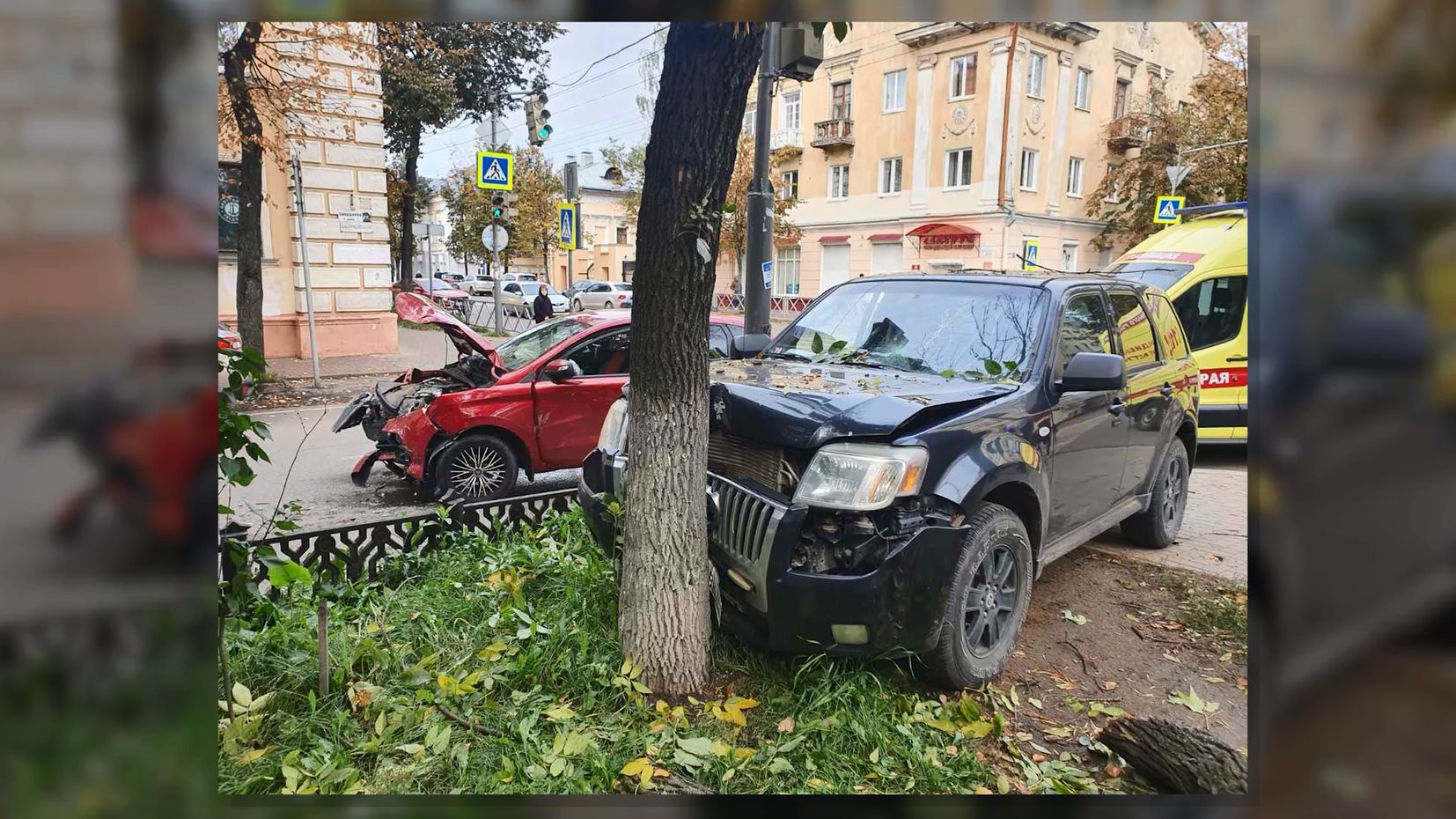 ДТП в самом центре Ярославля