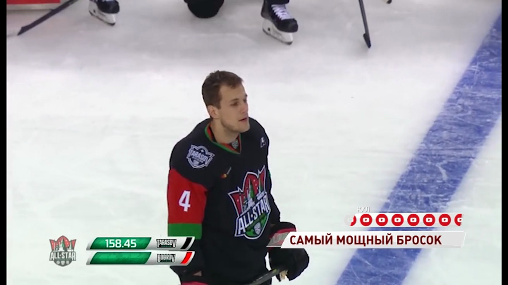 Защитник «Локомотива» стал победителем конкурса на самый мощный бросок на Матче Звезд КХЛ