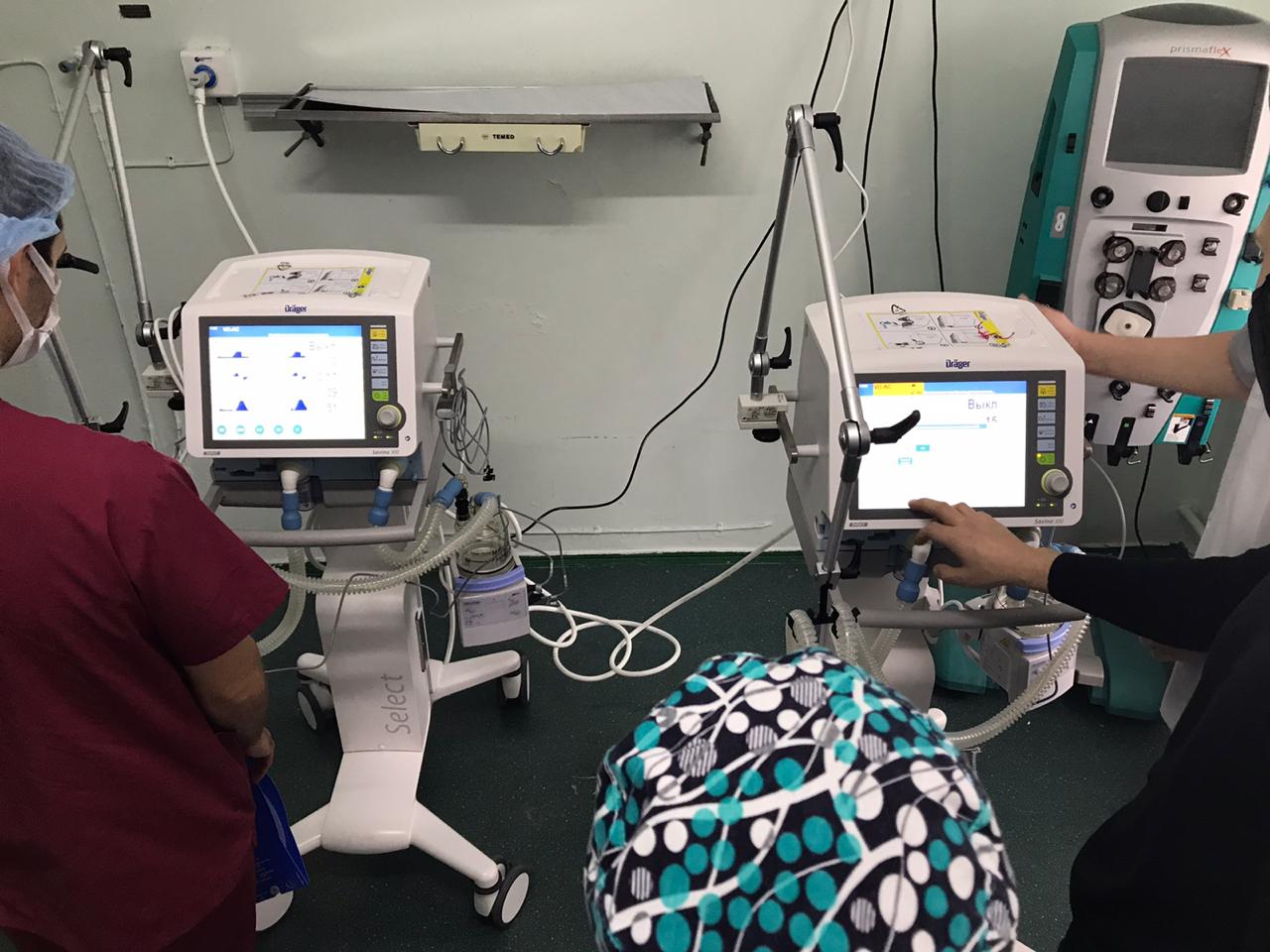 В ярославской областной больнице в этом году появилось 13 новых аппаратов ИВЛ