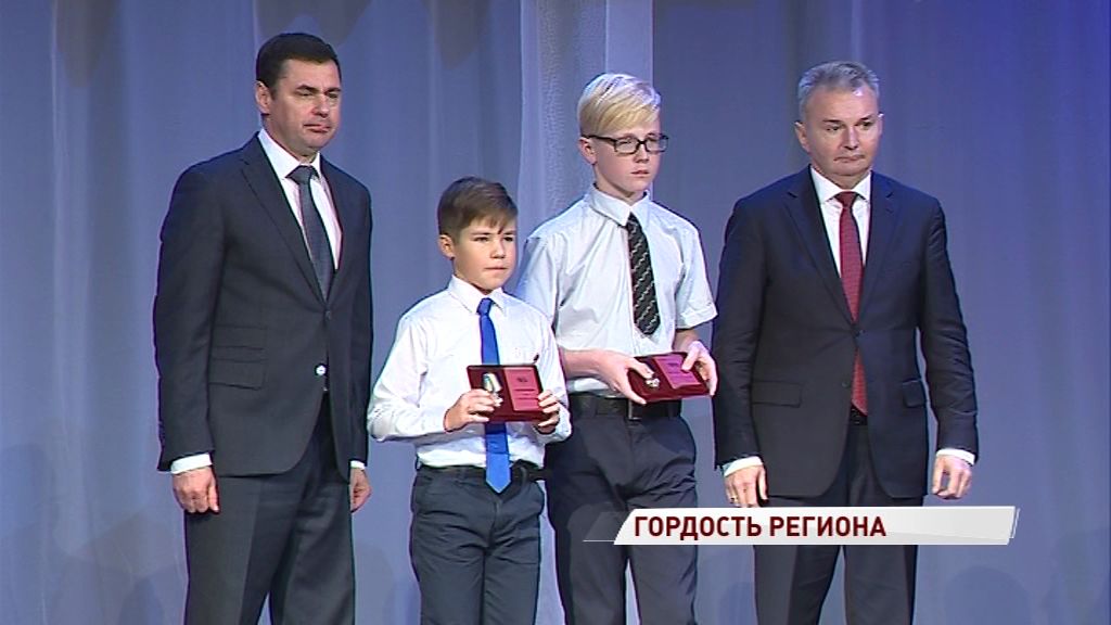 В КЗЦ «Миллениум» наградили детей, отличившихся умом и мужеством