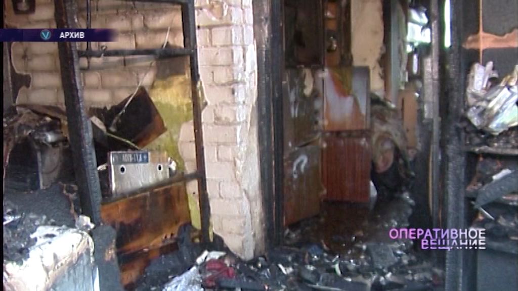 68-летняя пенсионерка погибла во время пожара в деревянном доме