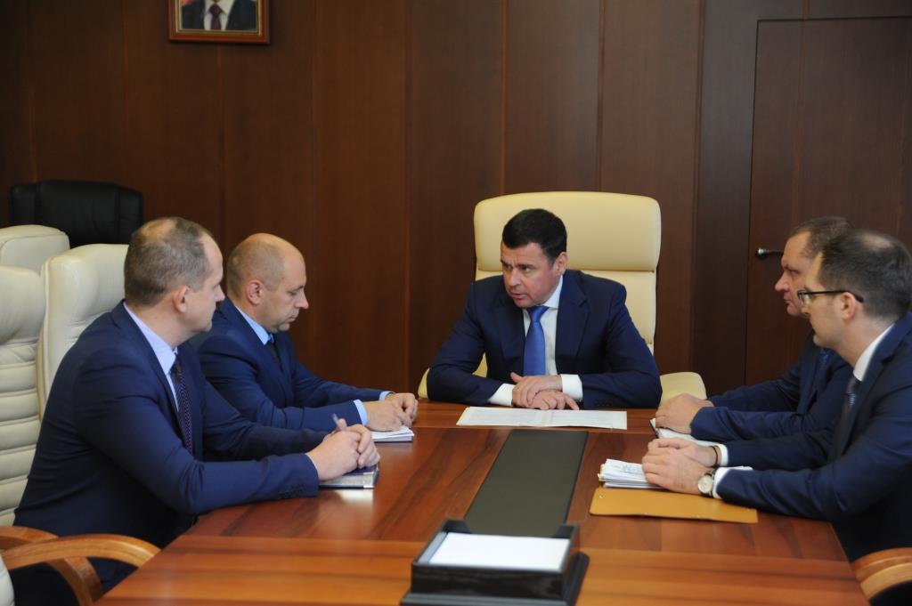 Дмитрий Миронов провел рабочее совещание с новым главой Некоузского района