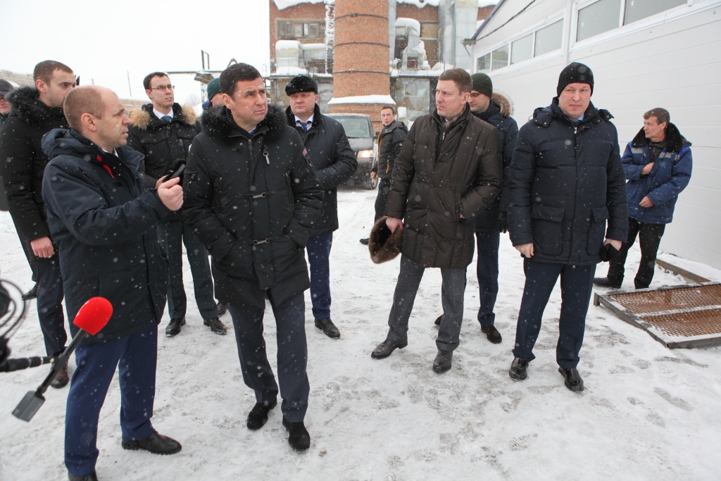 Дмитрий Миронов приехал в Мокеиху проверить, как работает новая котельная