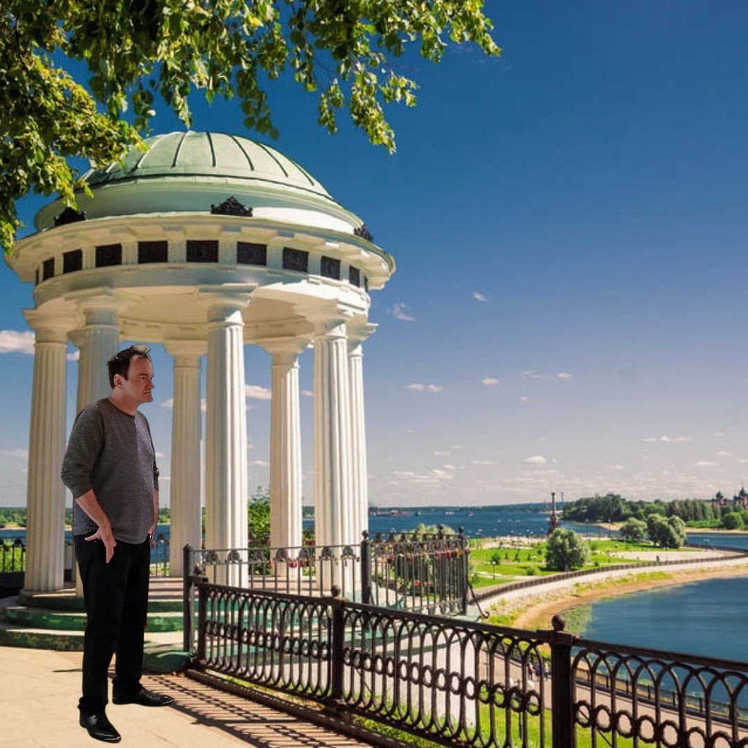 Квентин Тарантино прогулялся по улицам Ярославля