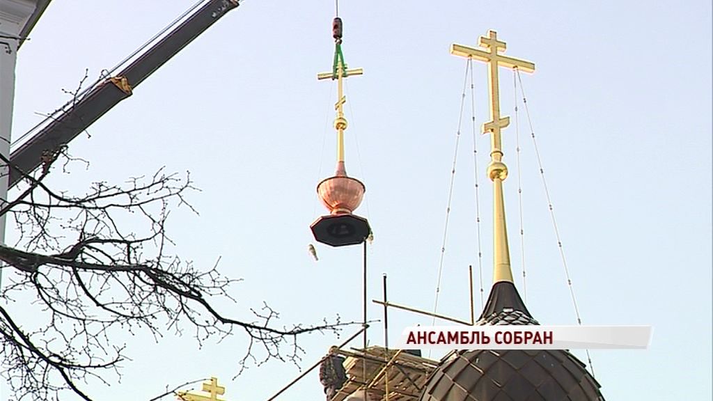 В Кирилло-Афанасьевском монастыре завершается воссоздание колокольни