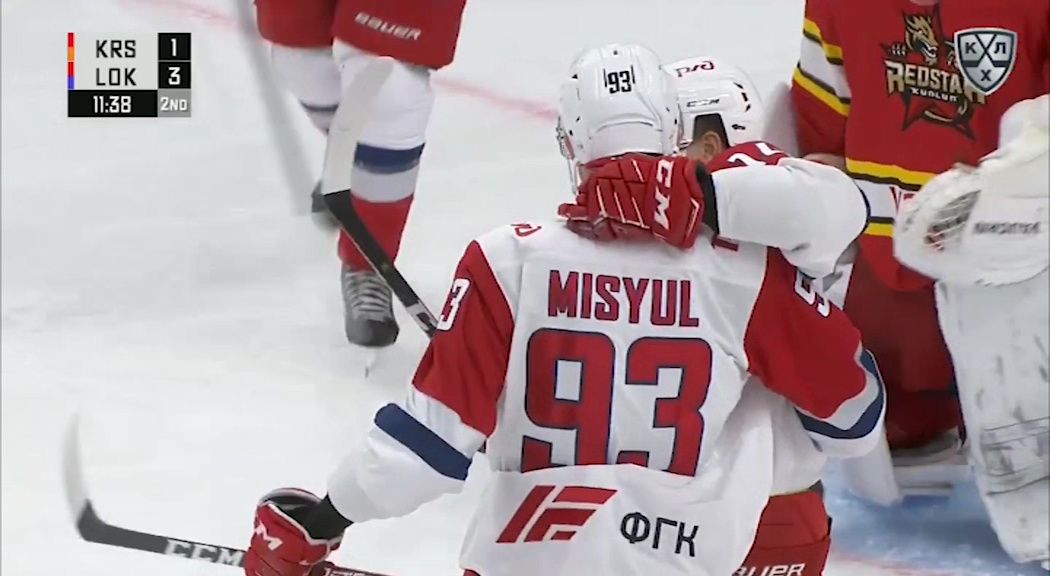 Защитник «Локомотива» признан новичком прошедшей недели в КХЛ