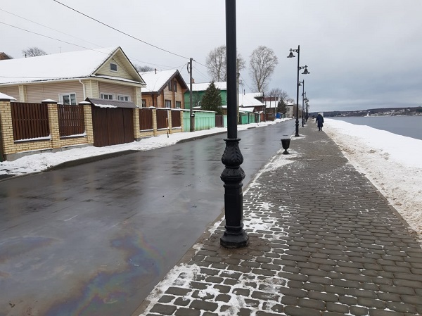 В Тутаеве завершили благоустройство Волжской набережной