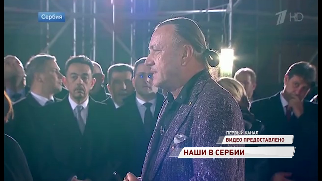 Ярославский художник встретился с Владимиром Путиным на освящении храма Святого Саввы в Белграде