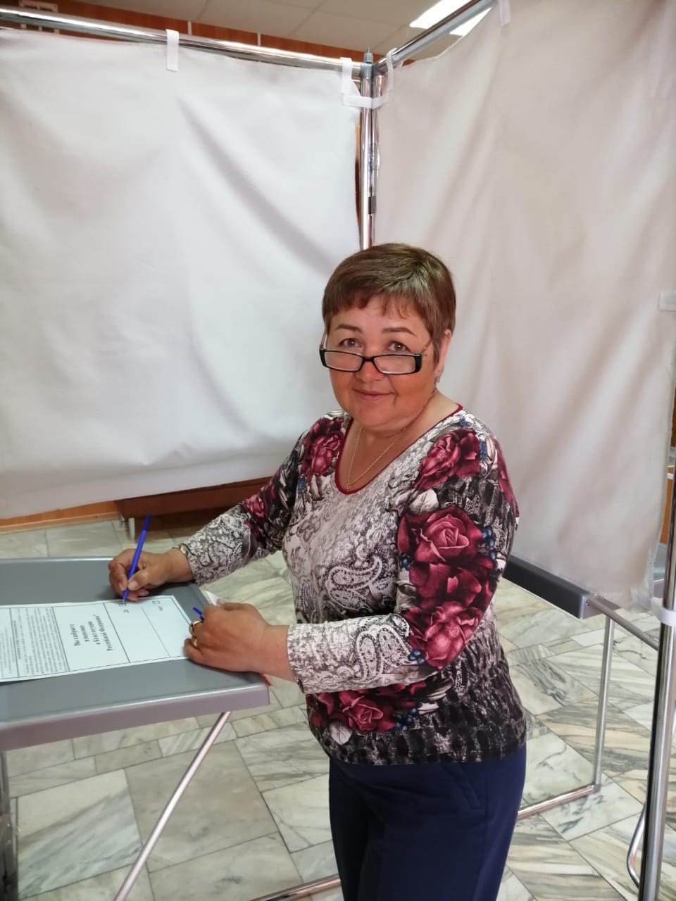 Начальник управления ПФР в Некрасовском районе приняла участие в голосовании по поправкам