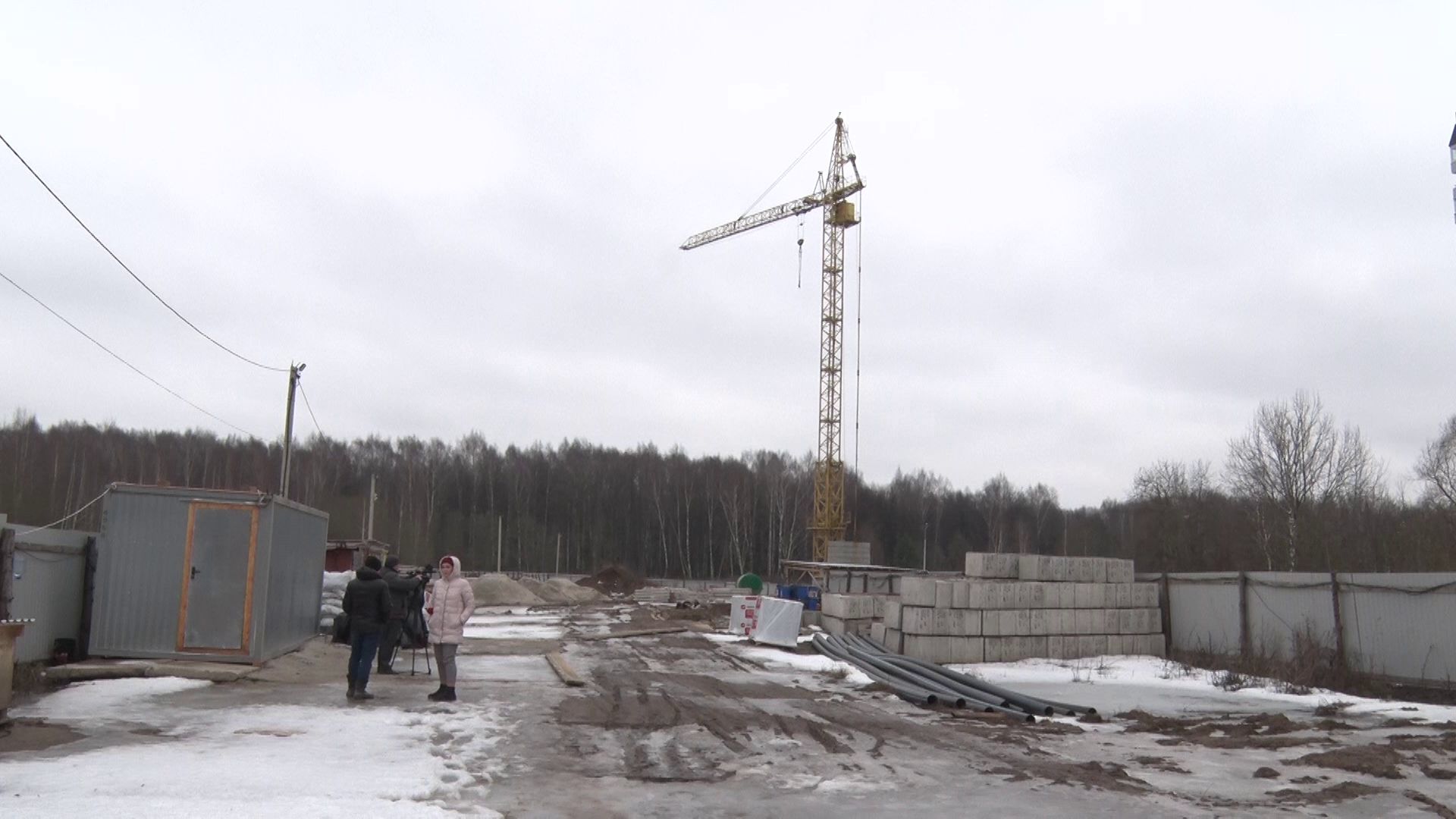 В Павловской роще возобновили строительство многоэтажки