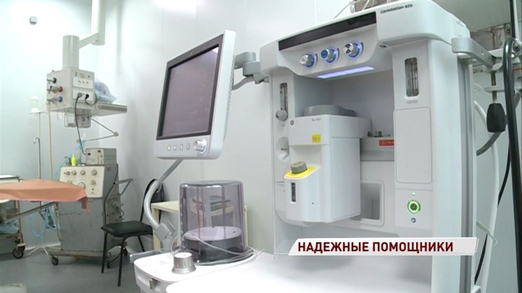В больницу Семашко поступило новое оборудование для наркоза и вентиляции легких
