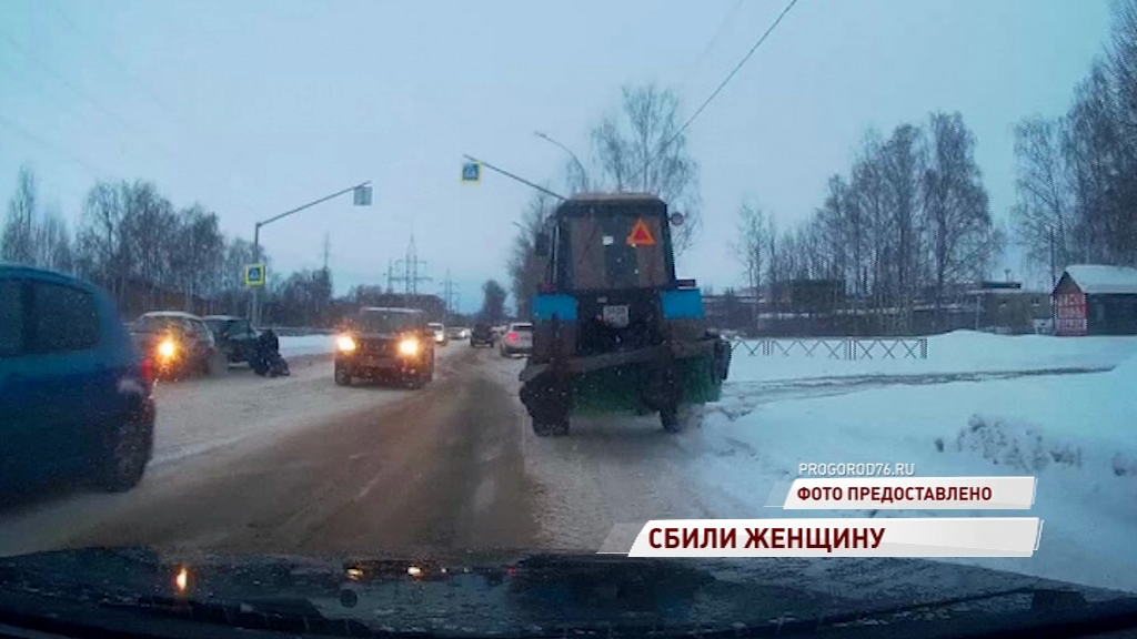 На пешеходном переходе сбили женщину