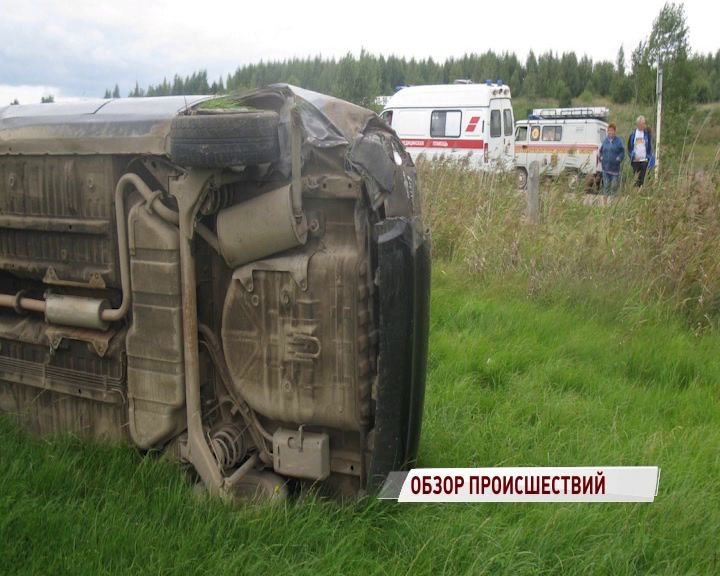 Под Ярославлем пьяный водитель на «девятке» снес иномарку