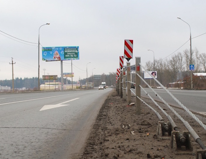 На областном участке трассы М8 появятся новые ограждения