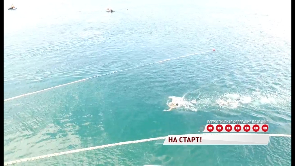 Ярославские спортсмены сражаются за медали по плаванию на открытой воде