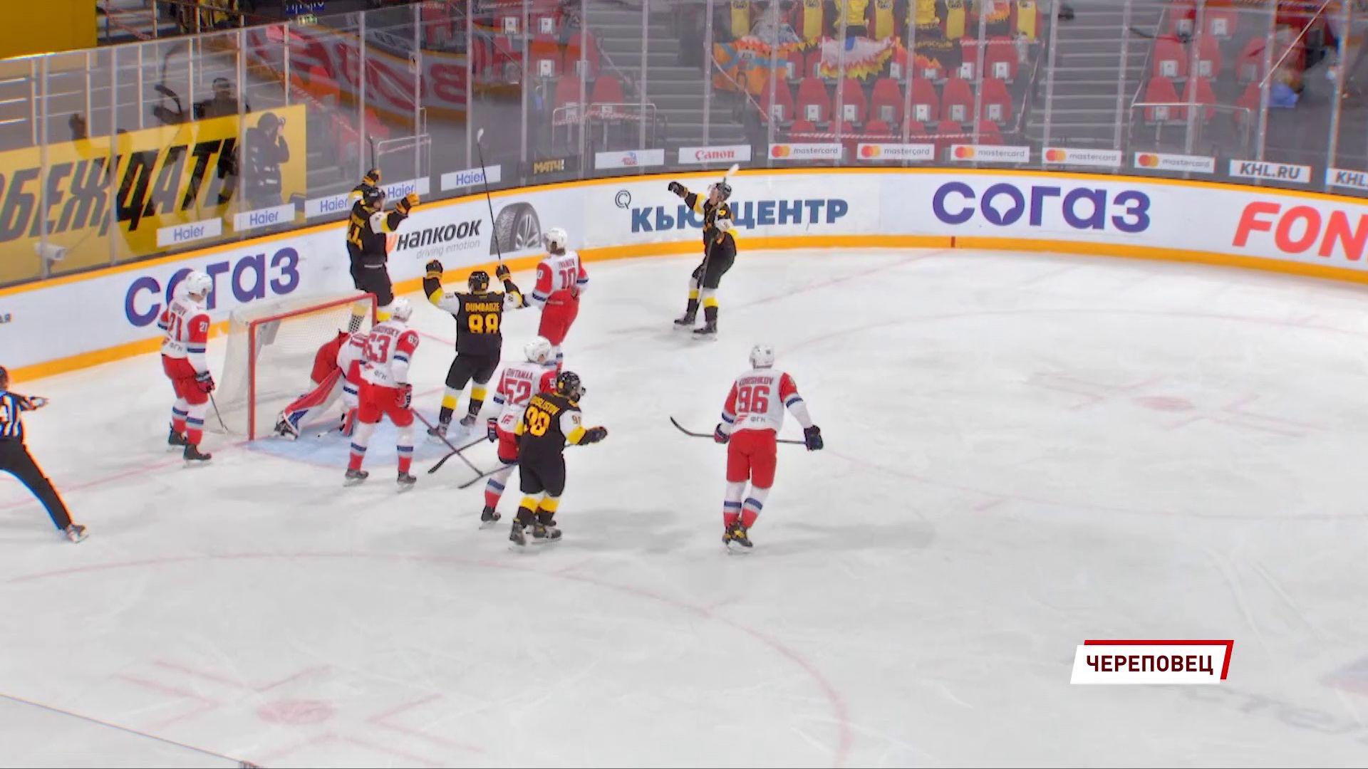 Ярославский «Локомотив» проиграл череповецкой «Северстали»