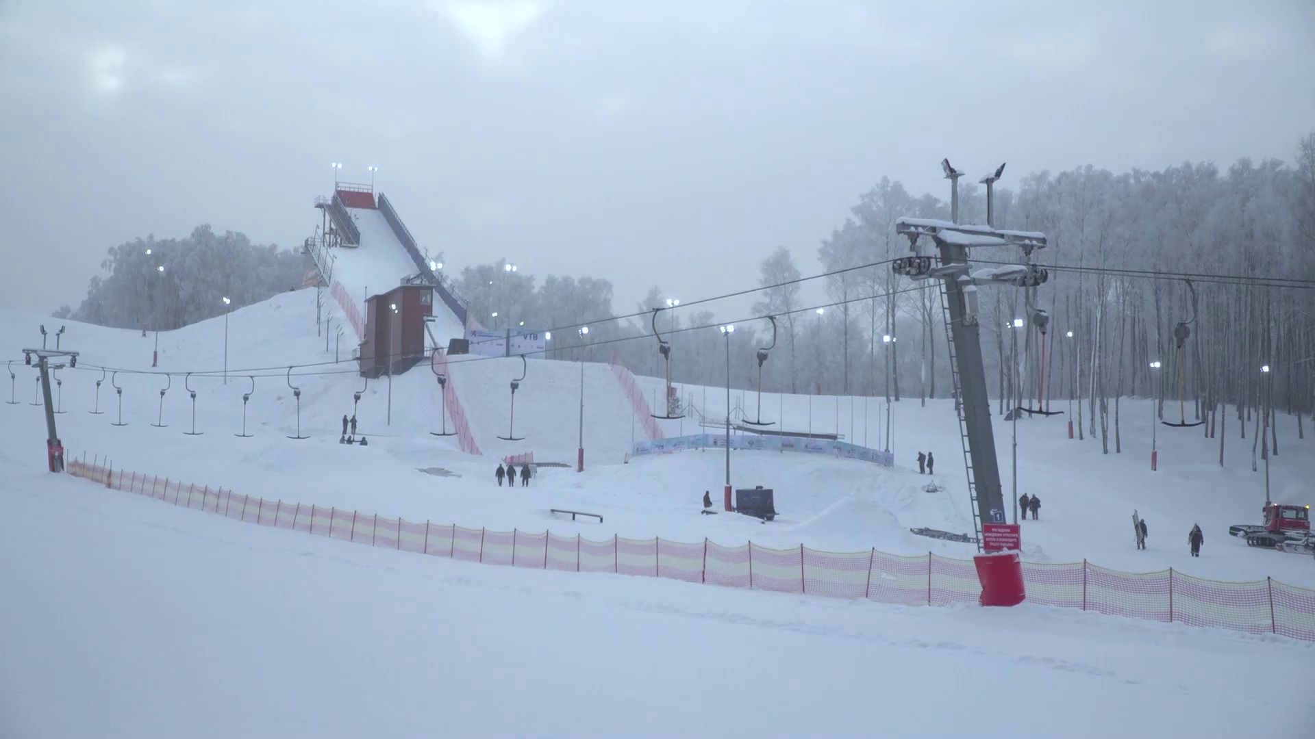 В Подолино проходят последние тренировки спортсменов