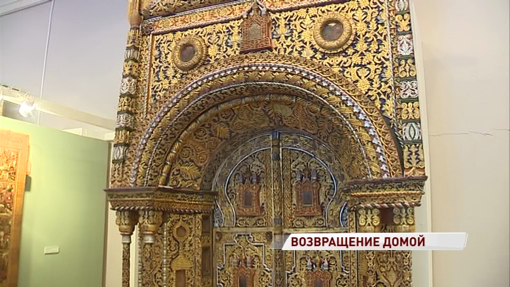 «Царские врата» вернулись с двухлетней реставрации