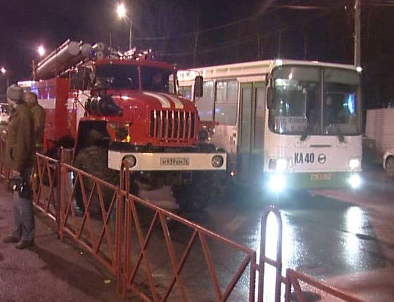 Заминировали автобус