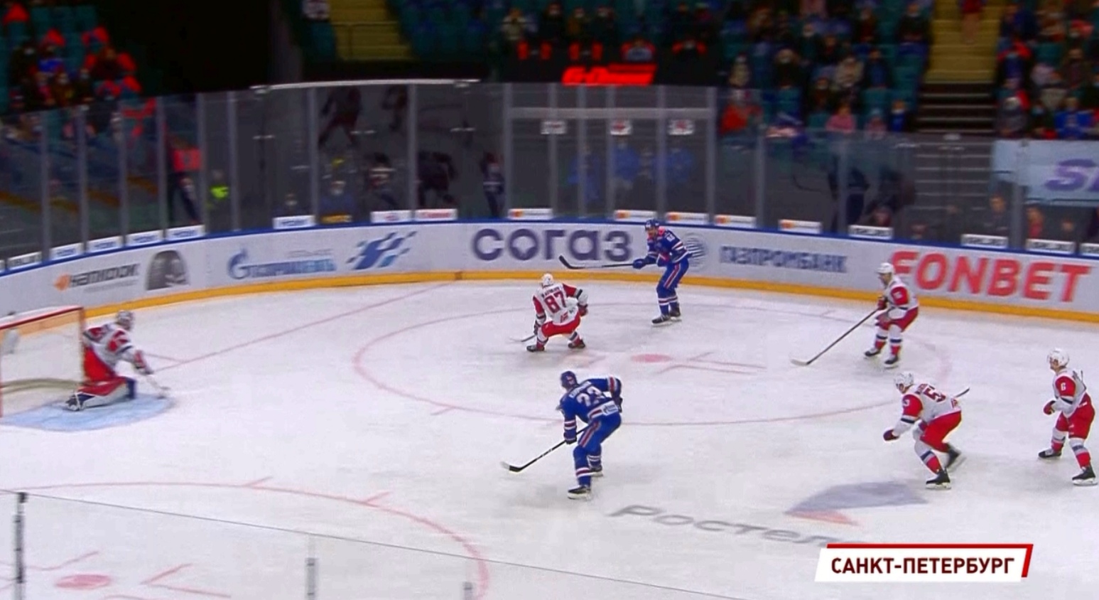 «Локомотив» проиграл СКА