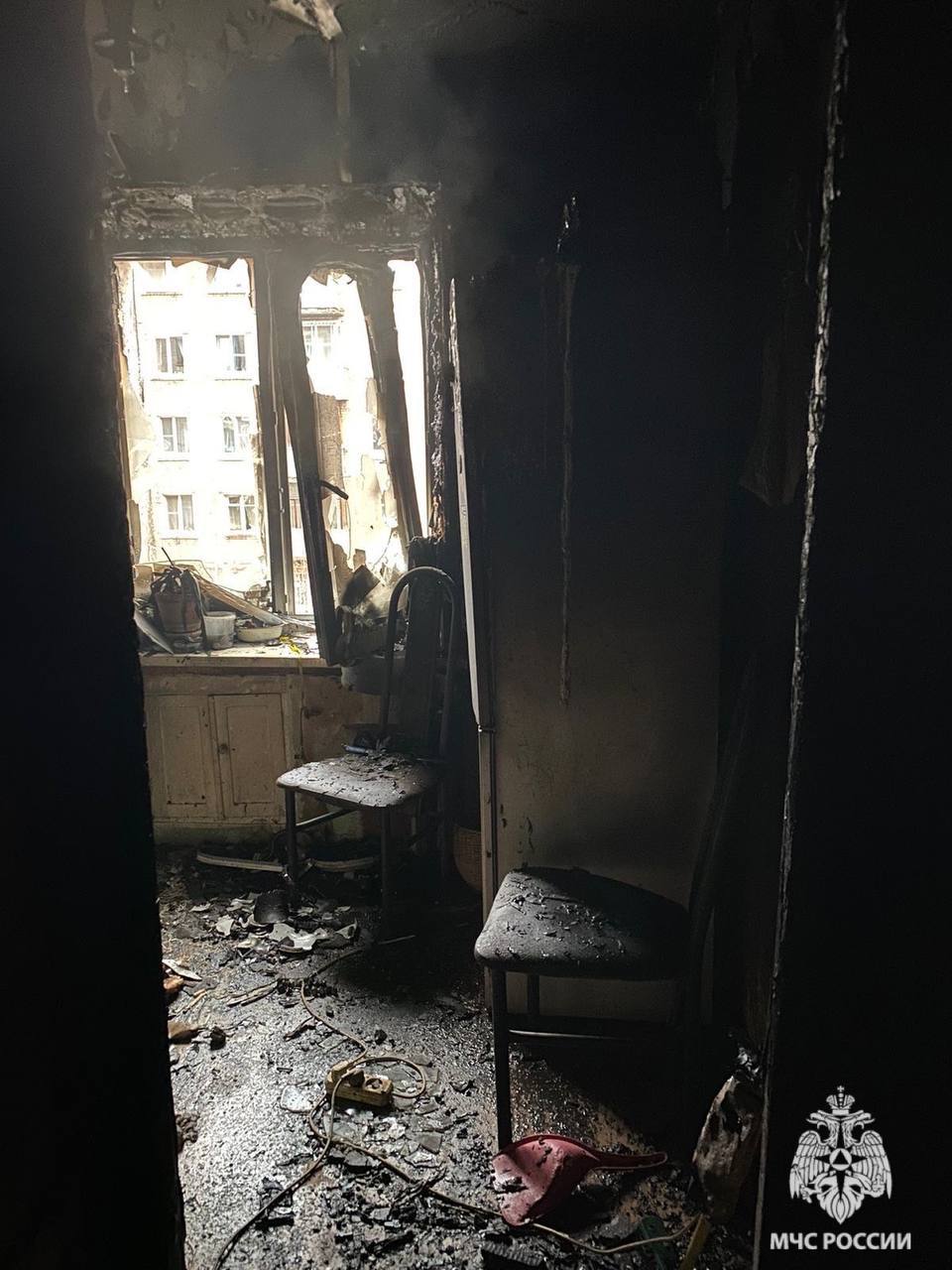 Пожар в жилом доме Рыбинска унес жизнь человека