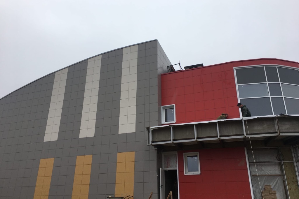 В Ростове строительство нового ФОКа идет в соответствии с графиков