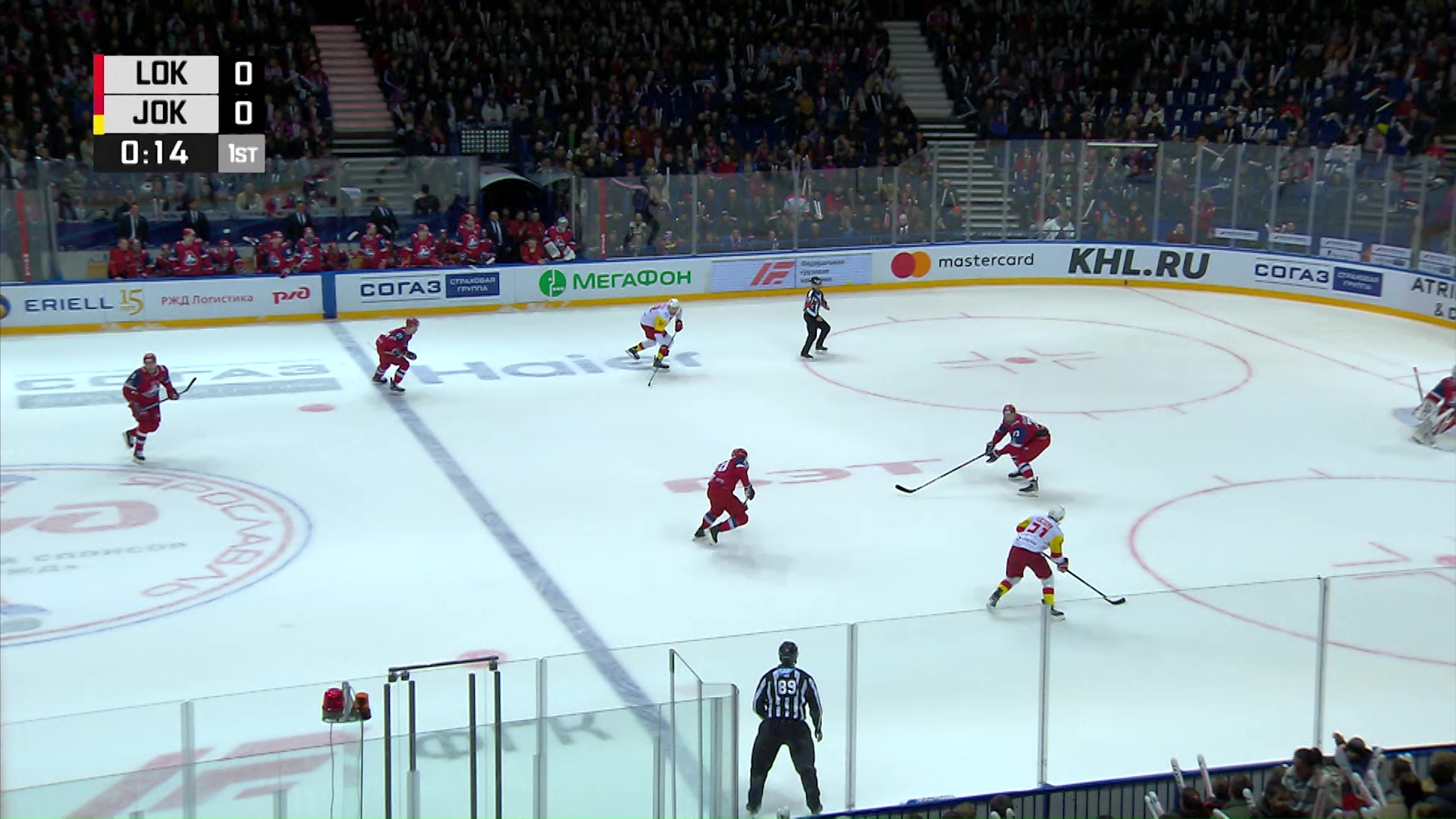 «Локомотив» опустился на 22 позиции в рейтинге лучших хоккейных клубов Европы