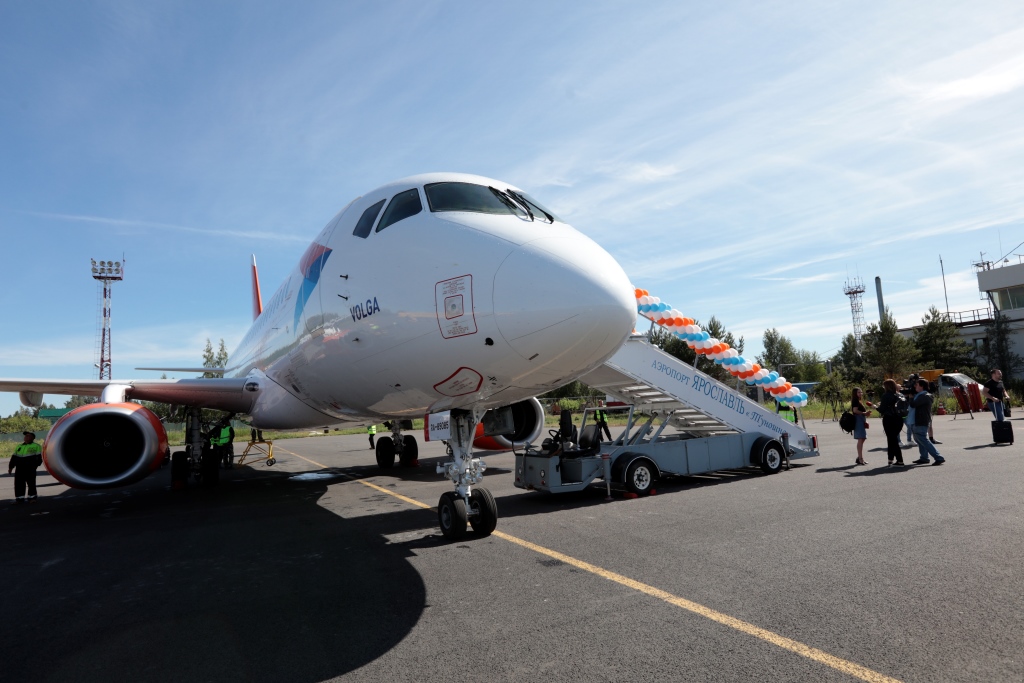 В столицу Кубани из Туношны: в аэропорту открыли новый рейс