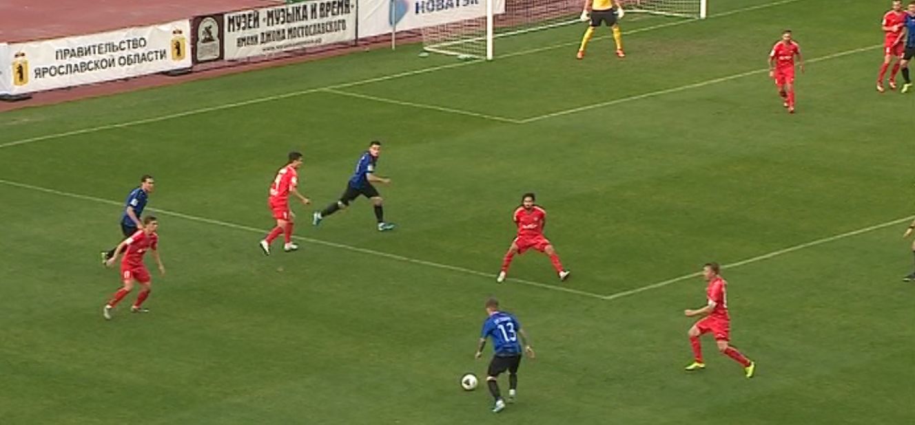 «Шинник» сыграл вничью с красноярским «Енисеем»