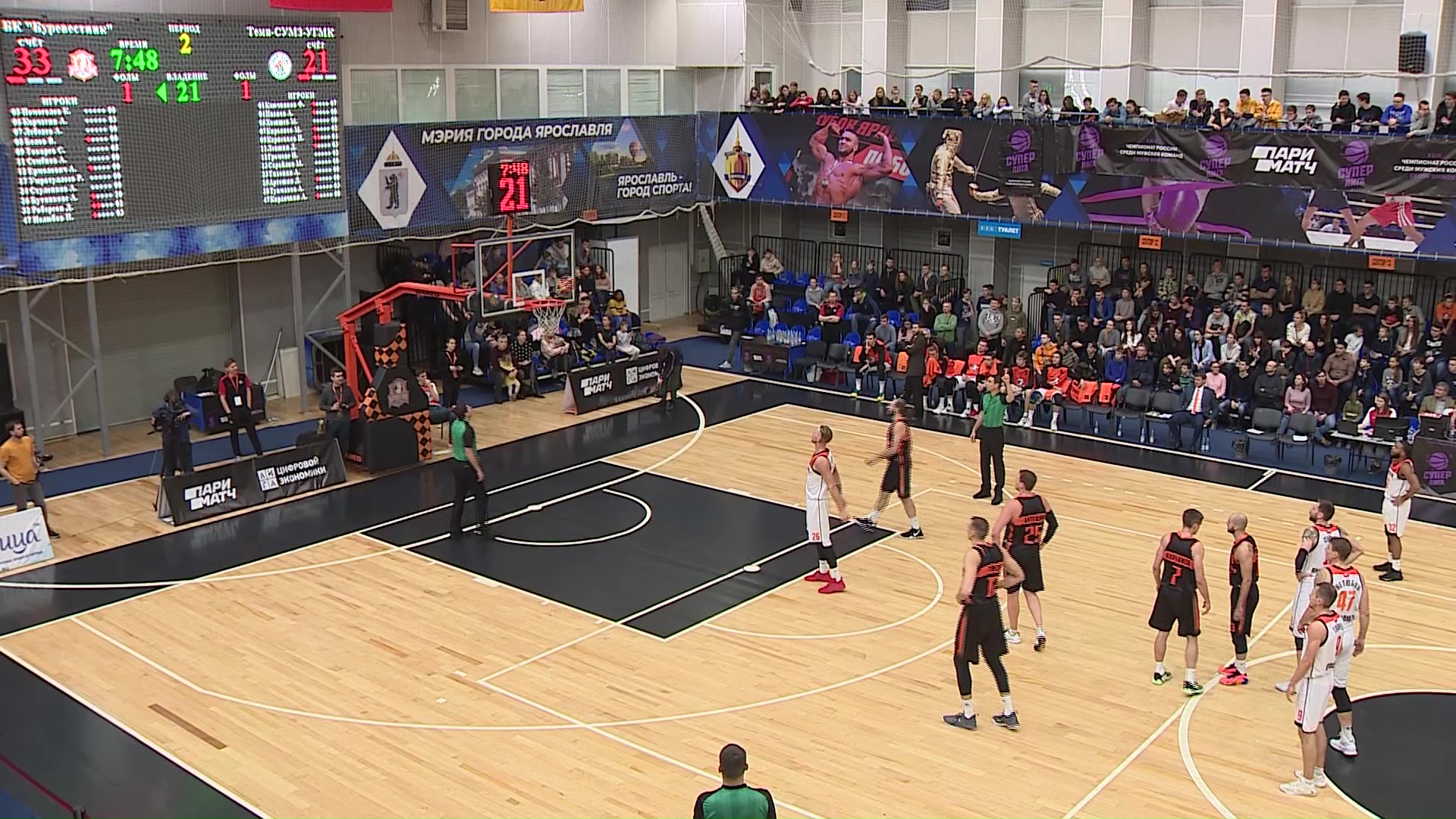 «Буревестник» впервые одолел «Темп-СУМЗ-УГМК» и набрал первые сто очков в сезоне