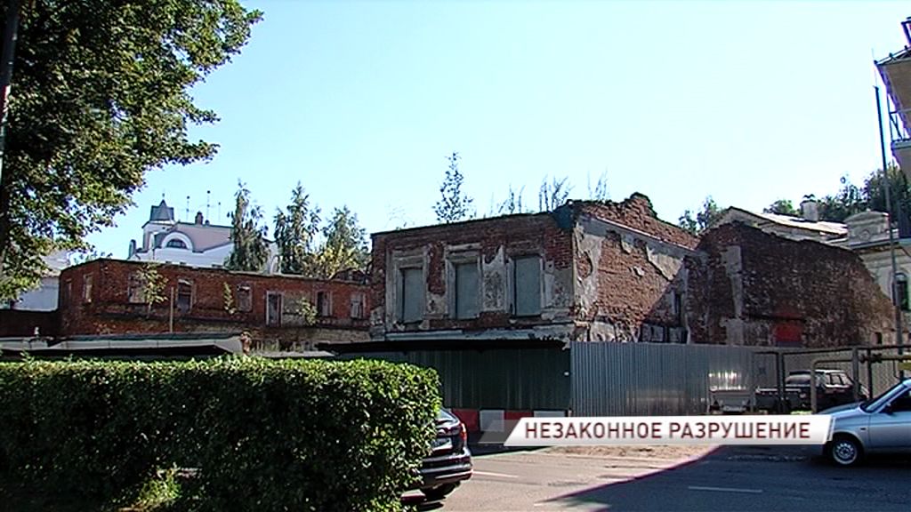 Очередной объект культурного наследия пытались разрушить спецтехникой