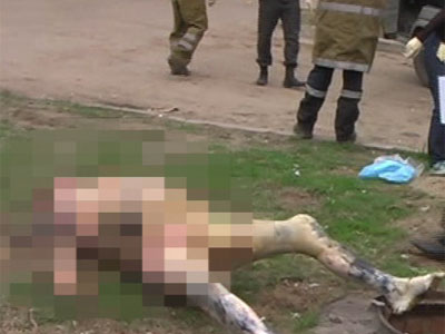 Труп бомжа в коллекторе