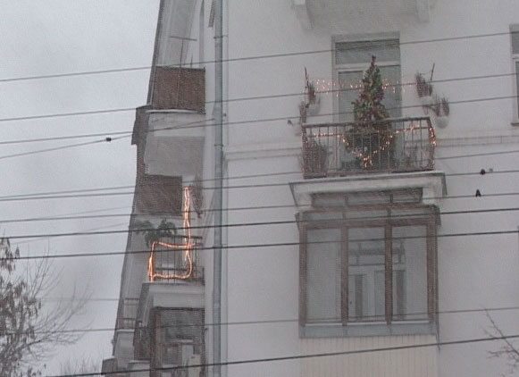 Конкурс на лучшее новогоднее оформление балкона и окна