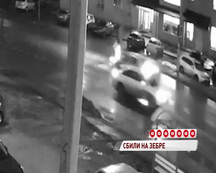 На Угличской машина снесла пешехода на «зебре»