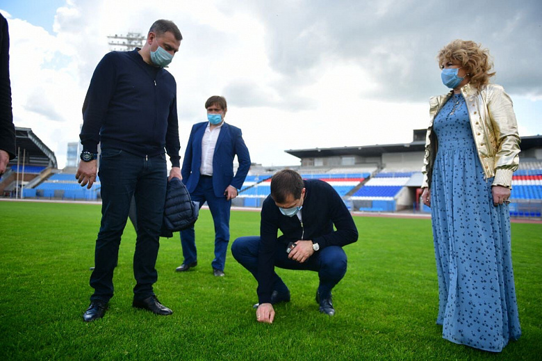 Владимир Волков проверил стадион “Шинник” на готовность к четвертьфиналу Кубка России