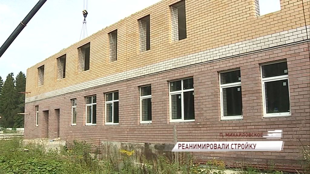 В поселке Михайловский возобновили стройку «замороженного» садика