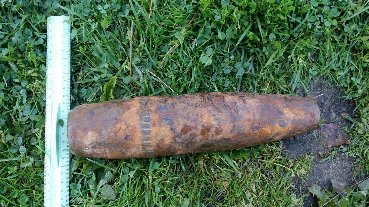 В Рыбинском районе уничтожили артиллерийский снаряд