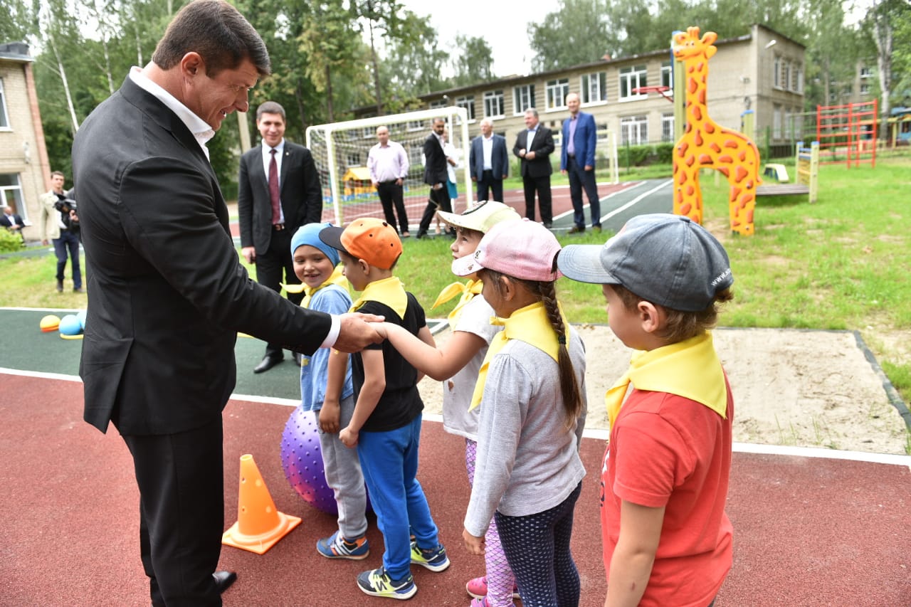 «Решаем вместе!»: «В детсаду №179 открыли игровую площадку!