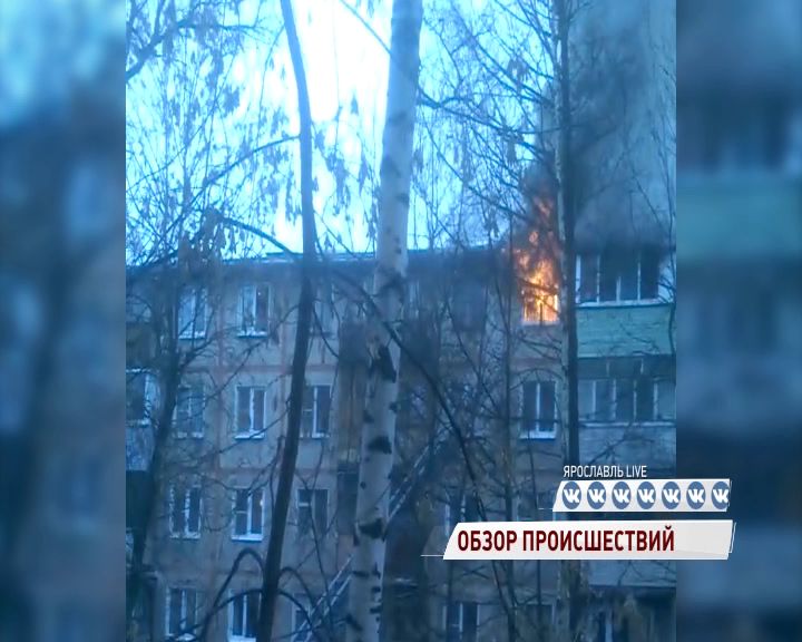 В Брагине из полыхающей квартиры спасли двоих детей