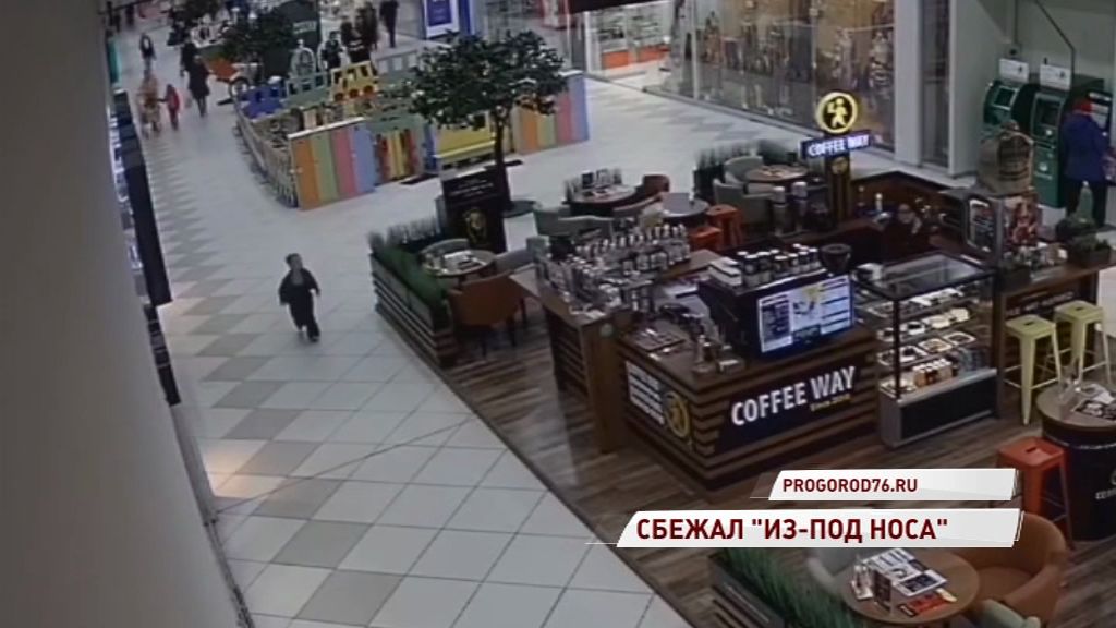 ВИДЕО: из игровой зоны в ТЦ сбежал ребенок