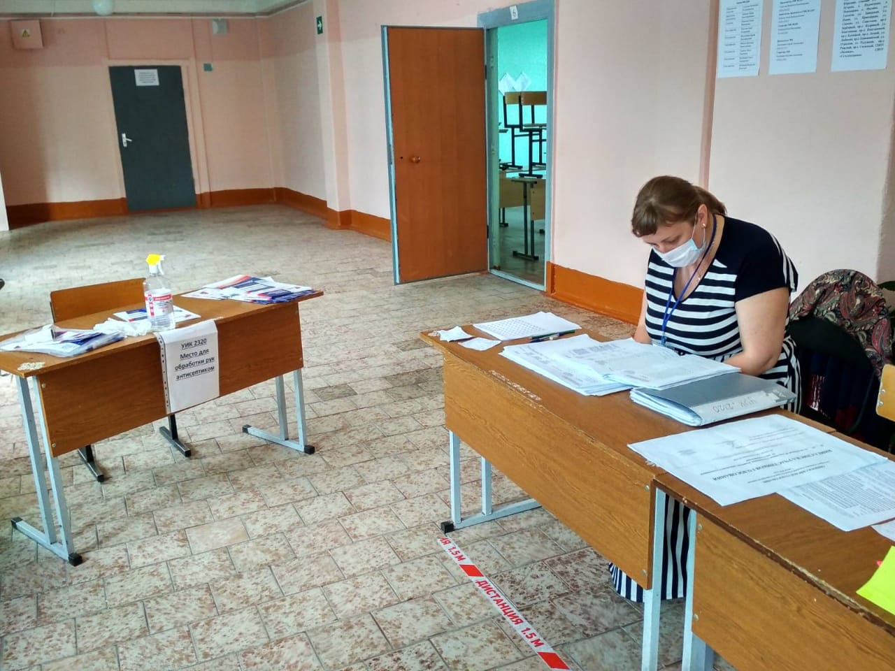 В первые дни голосования по поправкам к Конституции в области была высокая явка избирателей