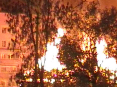 Пожар на Собинова. Видео