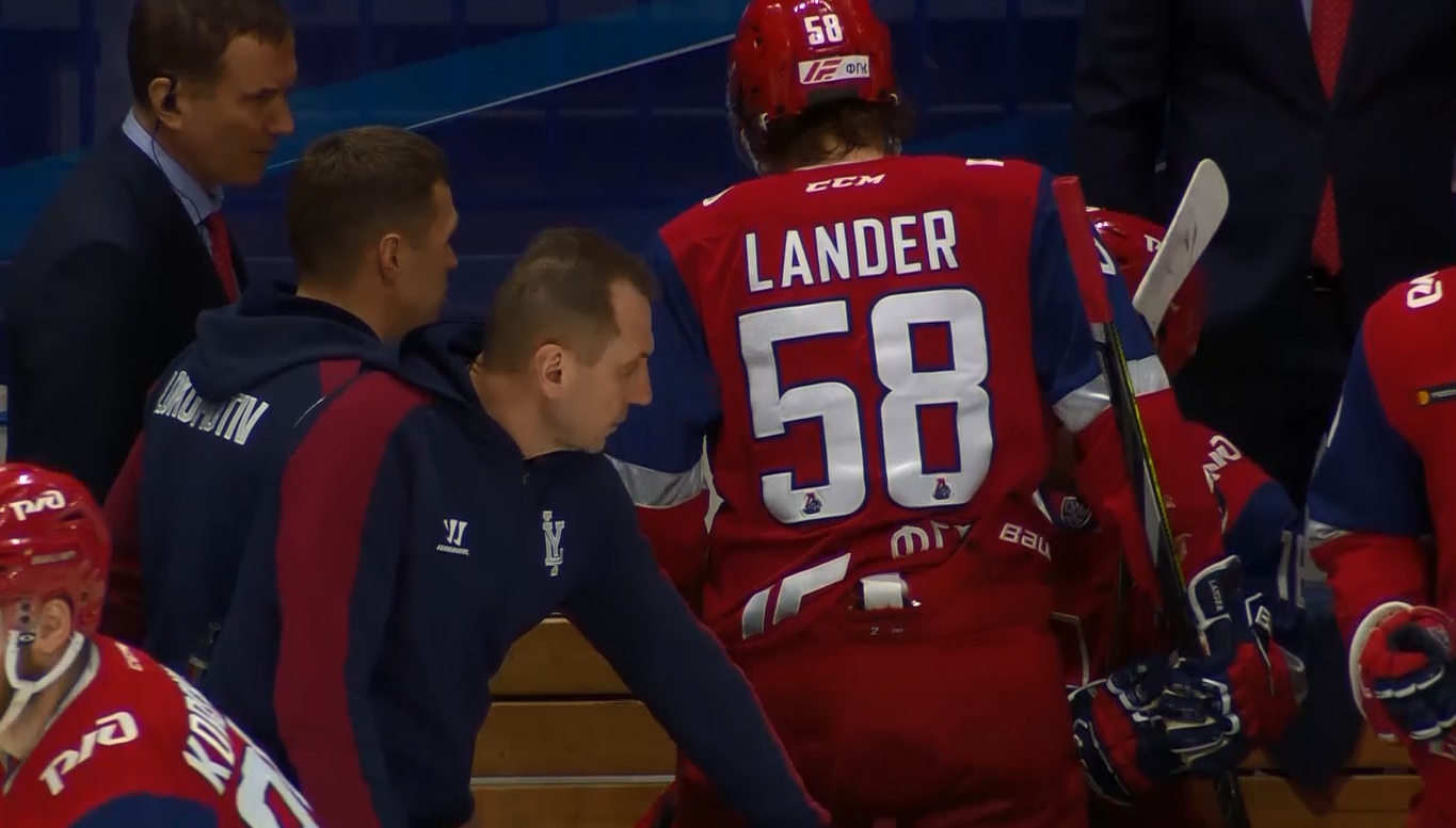 Ярославский «Локомотива» поместил Антона Ландера в список травмированных