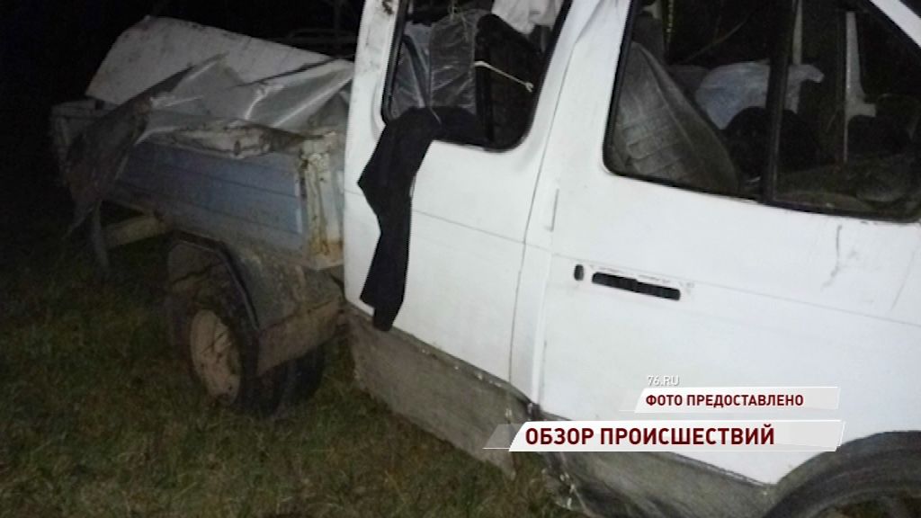 На трассе М-8 в Гаврилов-Ямском районе столкнулись «Газель» и «Ниссан-Теана»