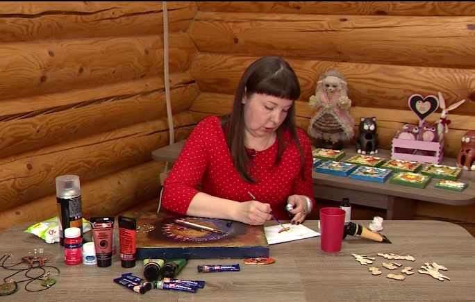 «Мастер-класс». Роспись значка