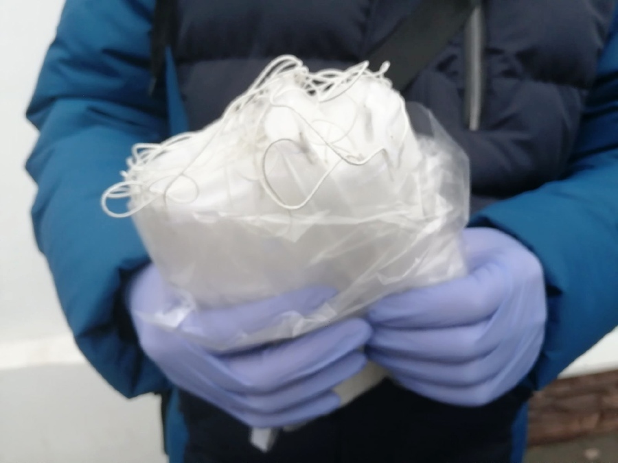 В рыбинском общественном транспорте бесплатно раздают маски