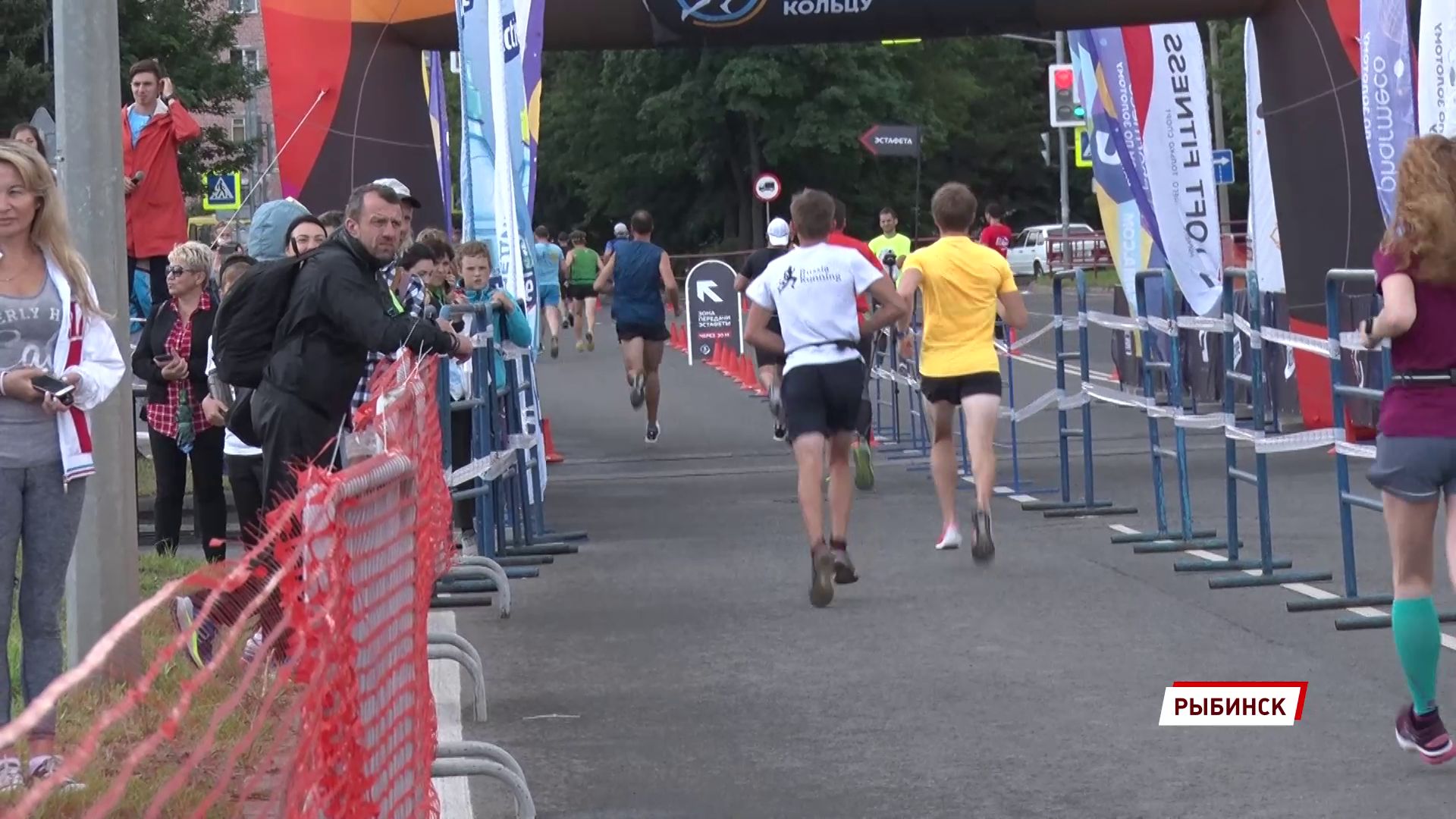 В Рыбинске стартовал первый в этом год полумарафон “Бегом по Золотому кольцу”